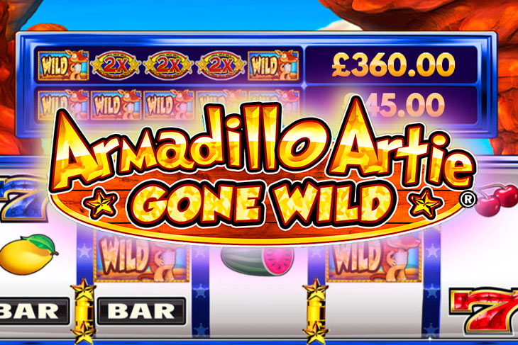 Armadillo Artie Gone Wild - DWG slot at Delrio Casino Casino