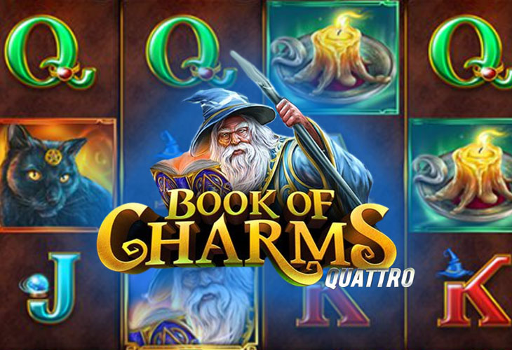 Book of Charms Quattro - Stakelogic slot at Delrio Casino Casino