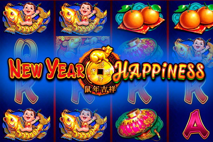 New Year Happiness - Ruby Play slot at Delrio Casino Casino