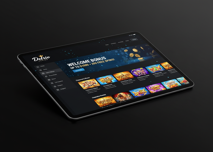 Delrio Casino Casino en tableta